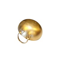 No. 8 Premium Petite casserole en laiton véritable Wok en laiton pour restaurants haut de gamme Cadeau souvenir élégant présentant des plats parfaitement