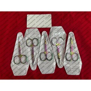Tijeras para Cutículas Curvas Pequeñas, Tijeras para Manicura y Pedicura, Tijeras de Acero Inoxidable, Instrumento de Belleza, Tijeras de Precisión para Uñas, CE - Product Image 1