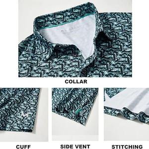 Camisas Polo Personalizadas de Secado Rápido Estilo Hawaiano, de Alta Calidad, Protección Solar UPF 50 para Verano, con Cuello para Hombre - Product Image 4