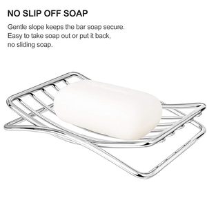 Support à savon en métal fait à la main, porte-savon décoratif pour salle de bain, organisateur de rangement pour comptoir, pour la cuisine et la salle de bain - Product Image 2