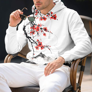 Sudadera con Capucha para Hombre, Diseño Moderno, Estampada, Estilo Urbano, Nueva Colección, Superventas, MOQ Bajo, Secado Rápido, Transpirable - Product Image 6