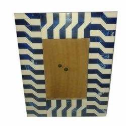 Marco de fotos con incrustaciones de hueso de primera calidad, hecho a mano y diseñado para uso familiar e interior. - Product Image 2