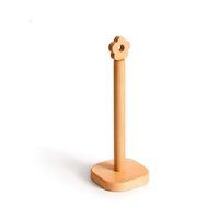 Organisateur d'épices en bois d'acacia écologique très tendance - Support multifonctionnel rustique pour serviettes en papier pour comptoir de cuisine