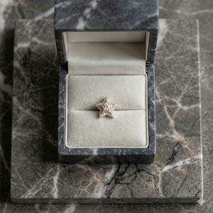 Eye Catching Trendy Design Women's Gold Plated 925 <b>Silver</b> <b>Stud</b> Iced Tiny Bling Star Minimalist Moissanite Diamond Earrings Gift - Product Image 5