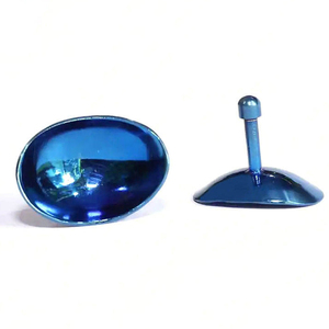 แผ่นปิดตาสแตนเลสคุณภาพสูงสำหรับการดูแลดวงตา ป้องกันดวงตา ใช้ในโรงพยาบาล อุปกรณ์การแพทย์ แผ่นปิดตาสำหรับการผ่าตัด - Product Image 1