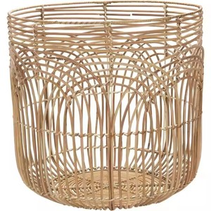 Meubles de bureau commerciaux en rotin naturel/forme personnalisée, paniers de rangement européens en rotin réglables (autres) - Product Image 5