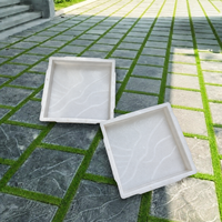 Moule en plastique PP pour pavés en béton à motif nuage de 150 × 150 × 60 mm