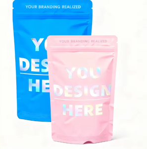 Bolsas de Embalaje Personalizadas con Fondo Cuadrado Plano, Bolsas con Cierre Hermético BOPP, a Prueba de Olores, de Grado Alimenticio - Product Image 6