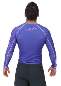 Rashguard de Compresión para MMA de Poliéster/Nailon 2026, Diseño OEM, Rashguard de MMA Personalizado, Rashguard para Hombre con Estampado Sublimado - Product Image 3