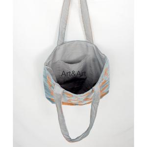 กระเป๋าถือสะพายไหล่ ArtandArt Lady Vintage Boho ผ้ากำมะหยี่เย็บลายแฟชั่น สำหรับฤดูหนาวและฤดูร้อน แบบเปิดด้านบน น้ำหนักเบา ปรับแต่งได้ ขนาดใหญ่ - Product Image 4
