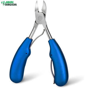 Cortauñas de Alta Calidad con Mango Rosa de ABS y Acero Inoxidable Grueso, Juego de Instrumentos Manuales - Product Image 2