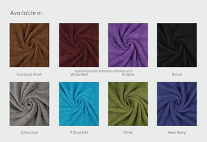 Ensembles de serviettes de bain de luxe en coton 400 GSM, jacquard, doux, absorbant, séchage rapide, couleur résistante, vente en gros, fournisseur USA - Product Image 6