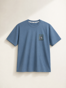 Camiseta Extra Grande de Primera Calidad, 290 GSM, Tejido de Algodón, Impresión Personalizada, Estilo Urbano, Unisex, Fabricante OEM ODM, RTS - Product Image 1