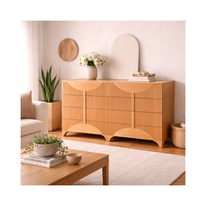 Highest Quality HAVASU Collection Dresser <b>Drawers</b> Wooden Bedroom Furniture Sustainable Made In Vietnam Factory - Product Image 1
