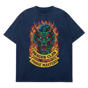 T-shirt surdimensionné pour homme 100% coton écologique avec motif imprimé, poids moyen 240g, longueur standard - Product Image 2