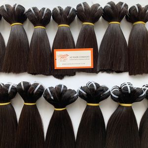 Disponible pulgadas cortas hueso recto 100% extensiones de cabello humano real vietnamita grado 12A cabello virgen crudo - Product Image 2