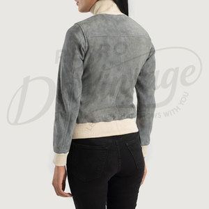 Women's <b>Jackets</b> Modern Style <b>Suede</b> Leather <b>Jacket</b> Lightweight Slim Fit Outerwear Wholesale Women Genuine <b>Suede</b> Leather <b>Jacket</b> - Product Image 5