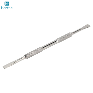 2026 Stainless Steel Customized Made With Textured Grip For Manicure Grooming Dual-Sided Metal Nail Art Maintenance <b>Tool</b> - Product Image 5