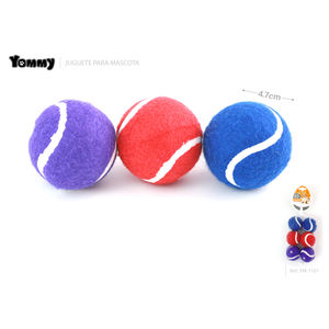 Giocattolo per Cani a Forma di Palla da Tennis Yommy 9cm, Accessorio Interattivo per Animali Domestici - Product Image 5
