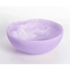 Hot Sale Modern Design <b>Resin</b> Pasta Bowl Aqua Swirl <b>Resin</b> Fruit Bowl Decorative Housewarming Gifts Kitchenware <b>Table</b> <b>Top</b> Bowls - Product Image 3