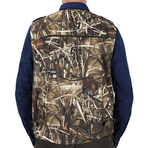 Gilet de chasse d'hiver personnalisé pour homme, chaud, isolé, respirant, en softshell, sans manches, matelassé, fabriqué au Pakistan - Product Image 5