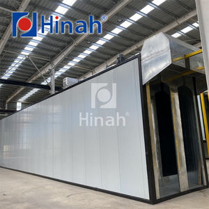 Промышленная линия порошковой окраски / Автоматическая камера для порошковой окраски с большой двухступенчатой системой циклонного пылеулавливания - Product Image 3