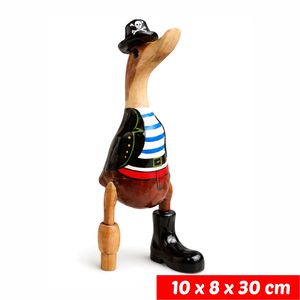 Pato Pirata Artesanal de Bambú - Product Image 6