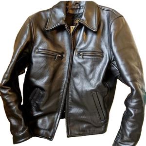 Veste à capuche en cuir véritable unisexe pour l'hiver, avec garniture en fausse fourrure, design respirant et coupe-vent, doublure en coton, tissu en toile, élégante - Product Image 4