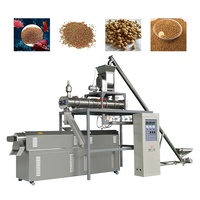 Machine de fabrication d'aliments ligne de production de granulés de nourriture pour poissons grande capacité Animal argent fourni écran de pompe à gaz automatique Delta