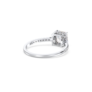REYES GRA Certified Moissanite Jewelry in <b>925</b> Sterling <b>Silver</b> Solitaire Engagement <b>Rings</b> For Women Luxury Fine Jewelry - Product Image 4