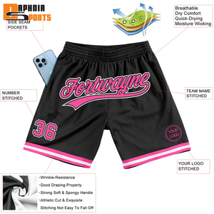 Shorts de basket en mesh de haute qualité en gros, shorts de sport unis vierges, fabricant de shorts en mesh personnalisés pour hommes - Product Image 2