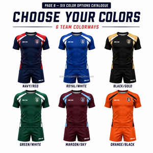 Uniforme de rugby personalizado para adultos, azul oscuro, venta al por mayor, transpirable, de secado rápido, otros shorts de jersey para hombre, kit de equipo, detección de agujas, OEM - Product Image 6