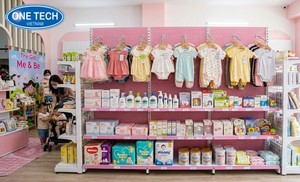 Color Customization Anti-rust Stable Perforated back gondola shelving with hook Freestanding Vertical Light Duty Supermarket - Product Image 2