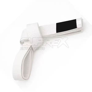 Ceinture d'arts martiaux de haute qualité, en coton renforcé, pour le karaté, le judo, le taekwondo, le MMA, la boxe, pour l'entraînement aux arts martiaux - Product Image 2