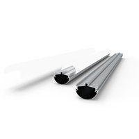 Perfil de Aluminio FRAVI de Alta Calidad FR-LED para Iluminación LED, Disipador de Calor con Anodizado, Varias Formas, Origen Vietnam, OEM/ODM