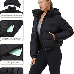 DREAMCATCHER ENTERPRISES Chaqueta de Invierno Acolchada para Mujer, Personalizada, Nueva, Transpirable, Cómoda, de Poliéster/Nailon con Cierre - Product Image 6