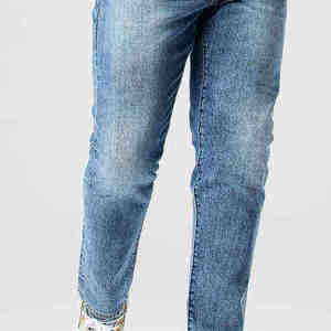 Jeans Clásicos de Pierna Recta para Hombre al por Mayor, Cómodos, Elegantes, Casuales, Duraderos, Transpirables, Pantalones de Mezclilla Estilo Urbano - Product Image 2