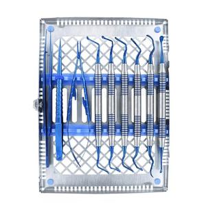 Kit básico de microcirugía oral Juego de cirugía periodontal Kit de Instrumentos dentales azul titanio BY VIDIFIVE INTERNATIONAL - Product Image 2