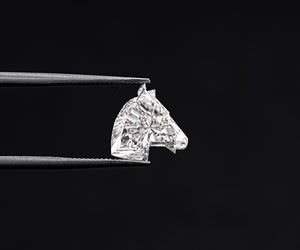 OM GEMS Diamante de Laboratorio de 2.00 CT CVD/HPHT, Corte Caballo, Claridad VVS/VS, Personalizado, Excelente, para Joyería - Product Image 1