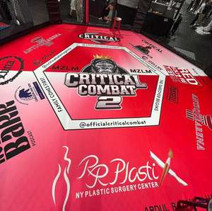 Cubierta de Lona para Ring de Boxeo IRSA SPORTS Personalizada, Cubierta de Piso de PVC/Vinilo Resistente, Modelo IRSA-254801, Equipo de Gimnasio OEM - Product Image 4