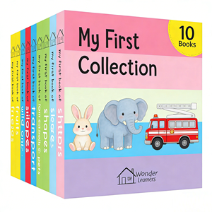 พิมพ์หนังสือเด็กแบบปกแข็งสีสันสดใส กระดาษออฟเซ็ต พับได้ พร้อมกระดาษแข็งเสริม  แบบสั่งทำพิเศษ พร้อมหน้าป๊อปอัพ - Product Image 3