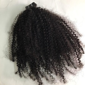Extensiones de cabello rizado súper profundo con cutículas alineadas para mujeres a precio de mayoreo - Product Image 1
