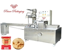 Machine d'emballage automatique de pain pita pour boulangerie |   Machine d'emballage à flux horizontal