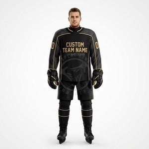 Fournisseur en gros de vêtements d'équipe de hockey, maillots de hockey sur glace personnalisés, sublimation couleur intégrale, faible MOQ, États-Unis - Product Image 5