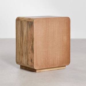 Mesita de noche rectangular Vandana Arion Merino 50x35 cm en madera de mango, MDF y yute Abrams - Product Image 5