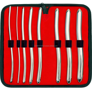 Juego de Dilatadores Uterinos/Uretrales Hegar, 8 Piezas, Varillas de Sondeo Cervical de Doble Extremo, Acero Inoxidable Quirúrgico Básico - Product Image 3