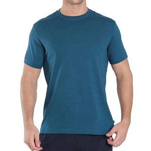 Camiseta de Secado Rápido para Hombre, Talla Grande, Camiseta Informal de Verano para Hombre, Cuello Redondo, Manga Corta, Color Negro - Product Image 3