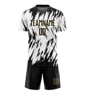 ชุดเสื้อฟุตบอลสำหรับผู้ใหญ่ชุดเสื้อเจอร์ซีย์นักบอลผ้าโพลีเอสเตอร์กันความชื้น100% มืออาชีพ - Product Image 2