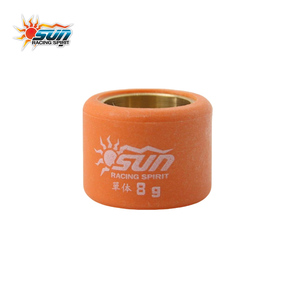 ชุดลูกกลิ้งวาริเอเตอร์ SUN RACING BEAT FI WRL1814-8 ขนาด 18x14 มม. 8G แกนทองเหลือง ผลิตในไต้หวัน ชุดเพิ่มประสิทธิภาพ - Product Image 5