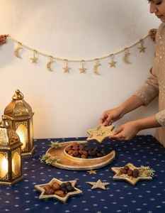 Décoration spéciale Ramadan pour la maison : Guirlande étoile et lune pour embellir votre entrée ou votre espace de prière. Produit spécial Ramadan et Aïd. - Product Image 3